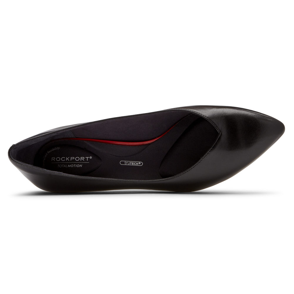 Rockport Klackar Skor Dam Svarta - Total Motion Kaiya V - ZIWJU5649